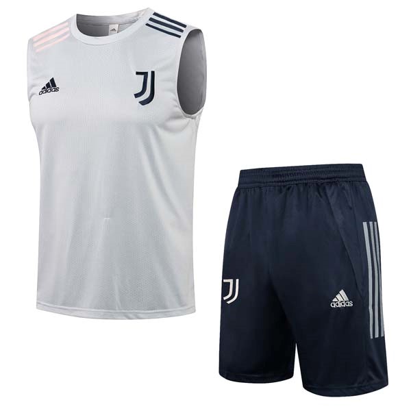 Camiseta Juventus Sin Mangas Conjunto Completo 2022 Blanco